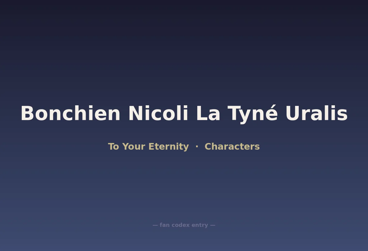 Bonchien Nicoli La Tyné Uralis